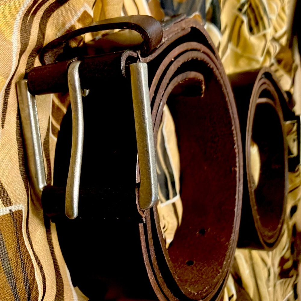 Stone Mountain men’s leather belt